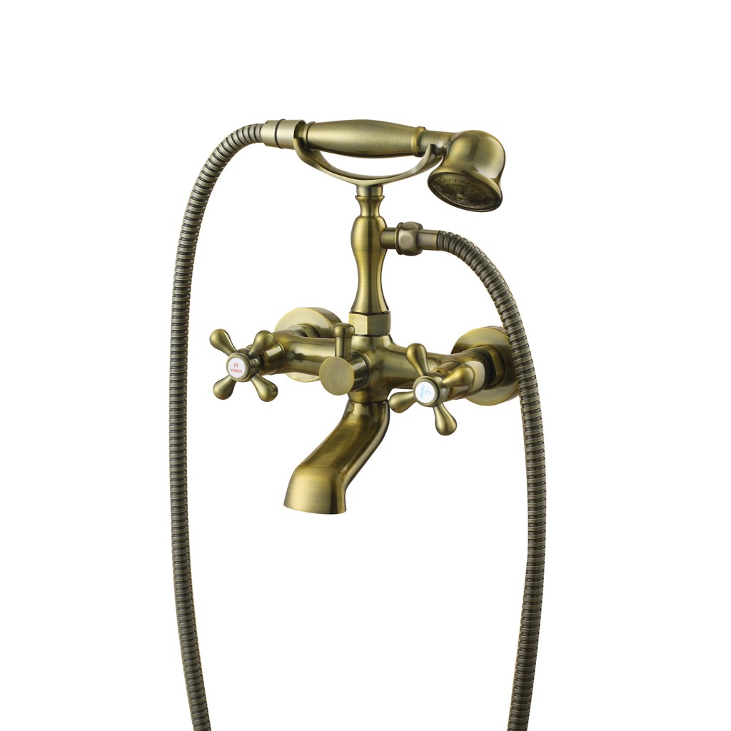 Смеситель для ванны KAISER Carlson Style арт.44322-1 Bronze G